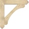 Ekena Millwork Legacy Arts and Crafts Rough Sawn Bracket w/ Offset Brace, Douglas Fir, 8"W x 42"D x 42"H BKT0806X42X42LEC03RDF - alternate 4